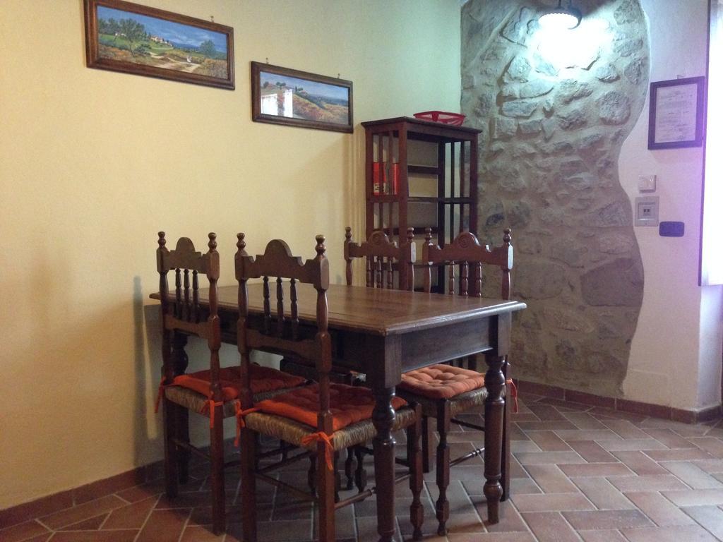 Antico Casale Pozzuolo Villa Seggiano Szoba fotó